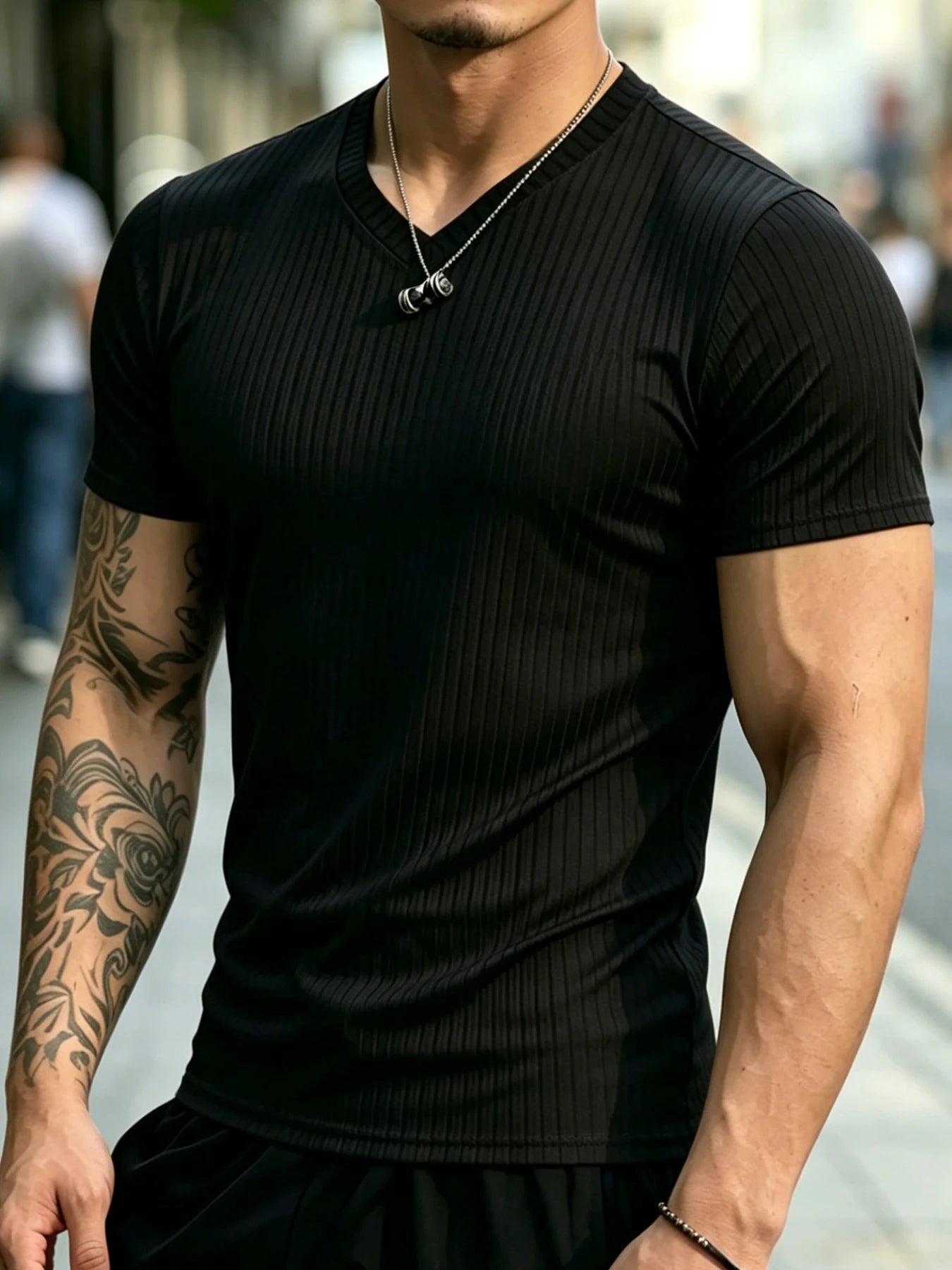 StretchRib Tee